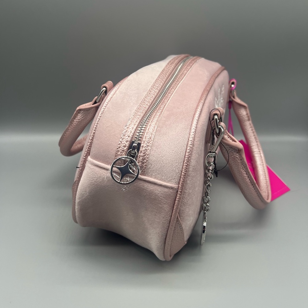 Paris Hilton crest bowler bag purse - Picture 3 of 12